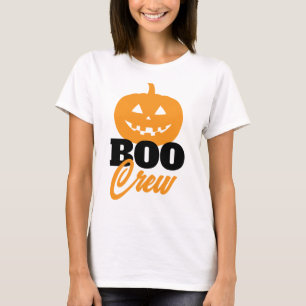 Boo Crew Jack-o-lantern Halloween T-Shirt