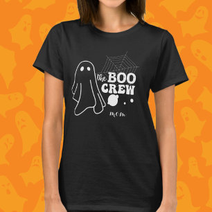 Boo Crew Mum Family Matching White Halloween T-Shirt