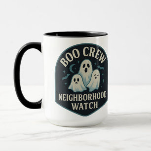 Boo Crew—Neighborhood Watch Halloween Gifts Mug