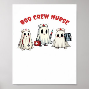 BOO CREW NURSE Essential T-Shirt Poster