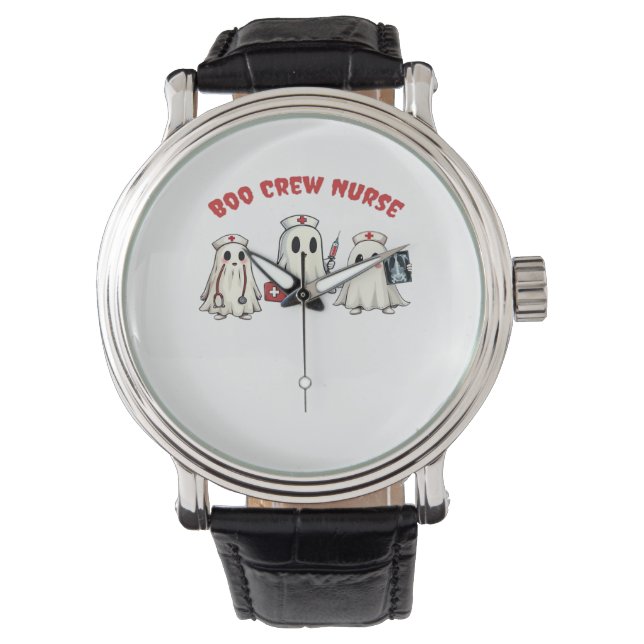BOO CREW NURSE Essential T-Shirt Watch (Front)