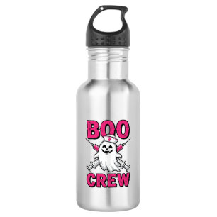 Boo Crew Nurse Ghost Halloween Vector Design_1 532 Ml Water Bottle