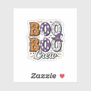 Boo Crew Nurse Halloween Vintage Shirt Design_1