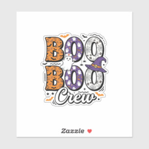 Boo Crew Nurse Halloween Vintage Shirt Design_1
