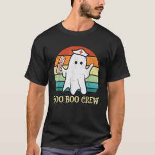 Boo Crew Nursing Life RN LPN CNA Healthcare Nurse T-Shirt