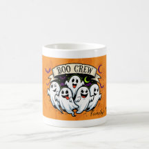 Boo Crew Personalised Family Coffee Mug 