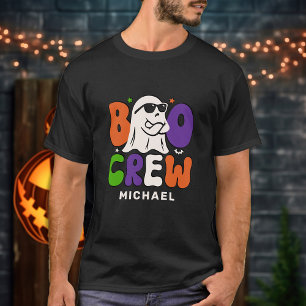 BOO Crew Personalised Family Matching Halloween T-Shirt