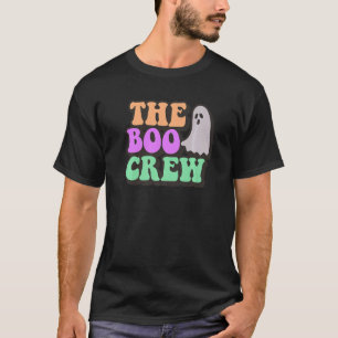 Boo Crew Retro Halloween Matching Family Group Nur T-Shirt