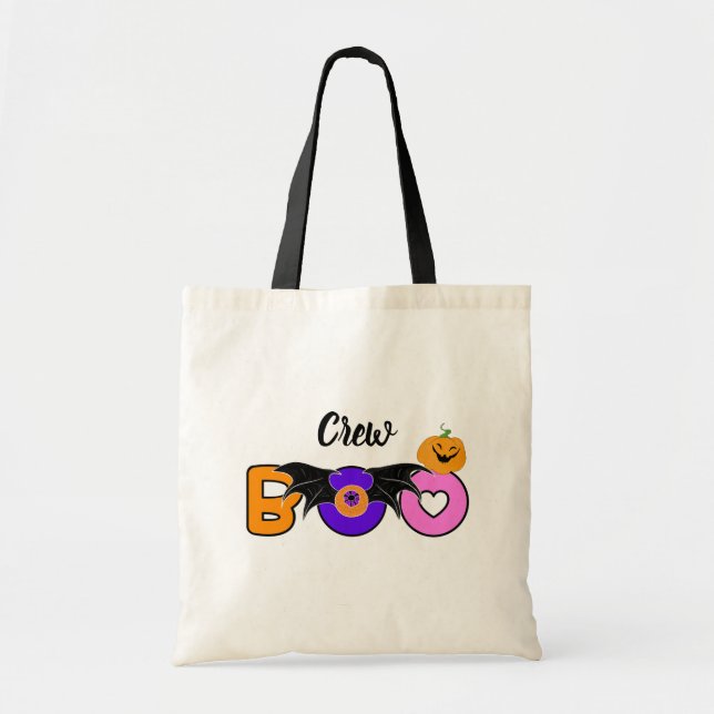 Boo crew tote bag (Front)