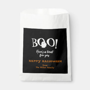BOO Cute ghost Halloween treat Favour bags