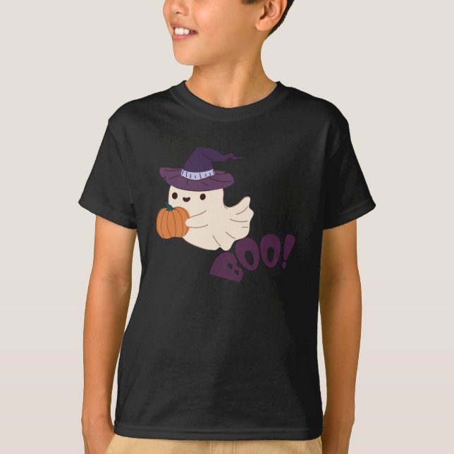 Boo | Cute Ghost  T-Shirt (Front)