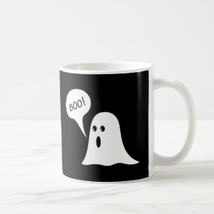 Boo Cute Halloween Ghost Coffee Mug