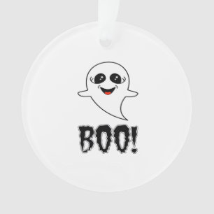 Boo! Cute Little Halloween By Lucas Retro Classic Ornament