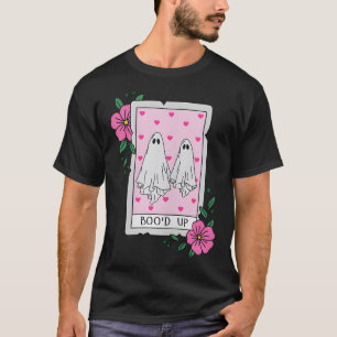Boo’d Up Ghost Tarot Halloween Funny Ghost  T-Shirt
