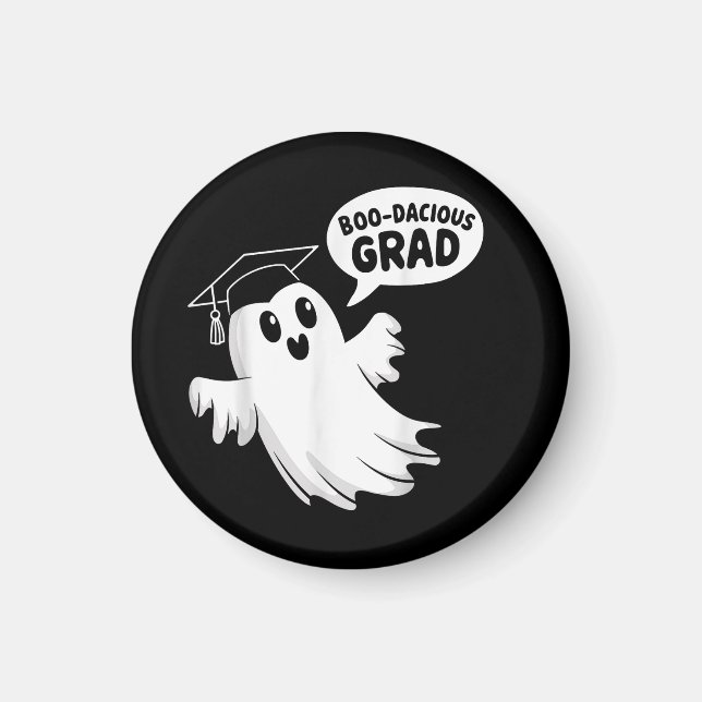 Boo-dacious Grad Magnet (Front)