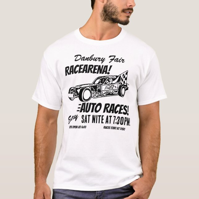 BOO DANBURY FAIR RACEARENA 1-SIDED TEE SHIRT! (Front)