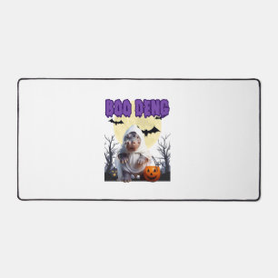 Boo Deng Moo Deng Cute Baby Pygmy Hippo Halloween Desk Mat