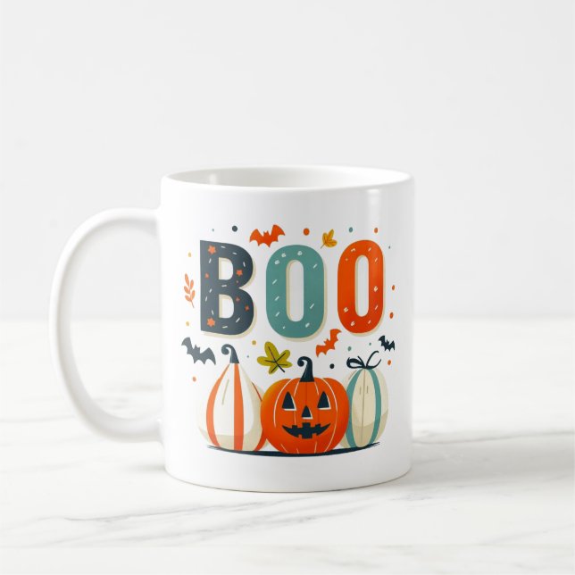 Boo design Mugs  (Left)