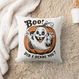 Boo Did I scare you Cushion