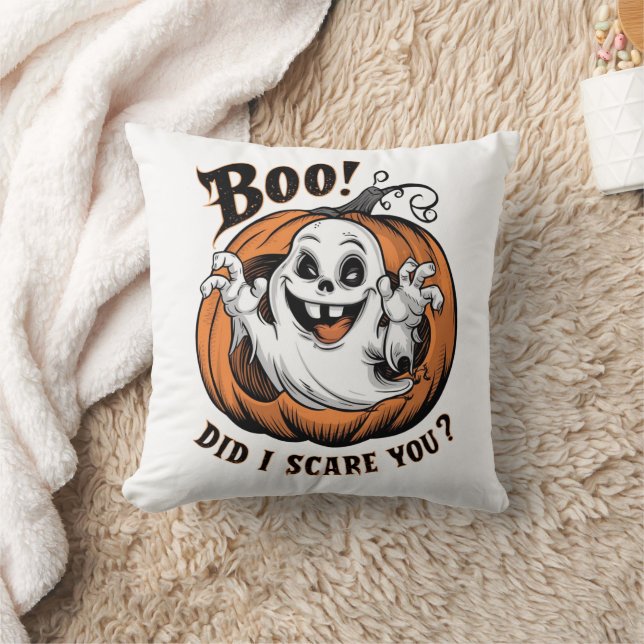 Boo Did I scare you Cushion (Blanket)