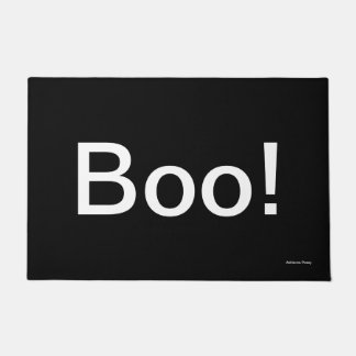 Boo! Door Mat