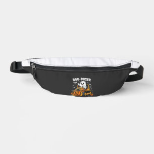 Boo Dozer Halloween Ghost Bulldozer_1 Bum Bags