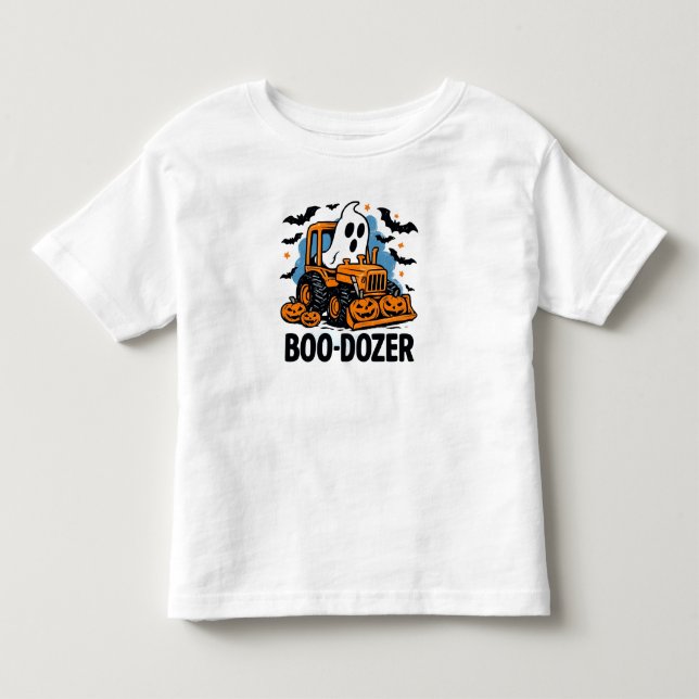 Boo-Dozer  Toddler T-Shirt (Front)