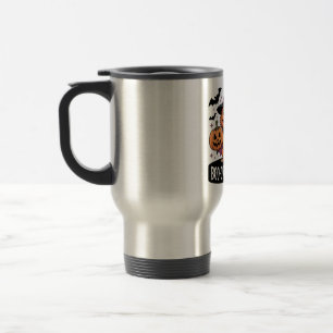 Boo-Dred Dragon Halloween Illustration   Travel Mug