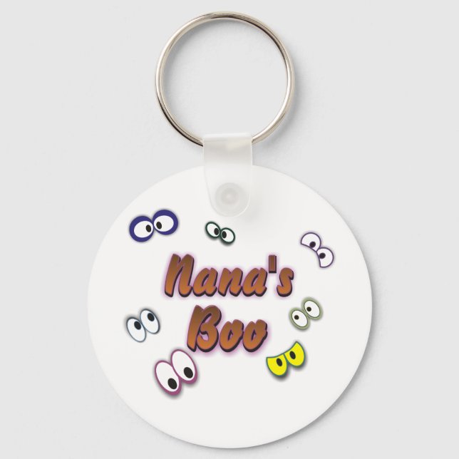 BOO EYES NANA KEY RING (Front)