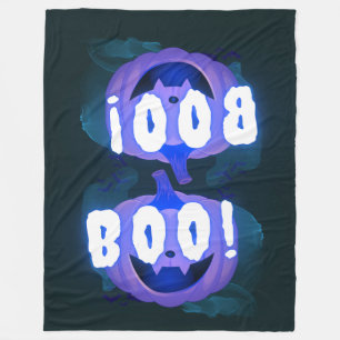 Boo!  fleece blanket