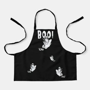 BOO! Friendly Ghosts Halloween Apron