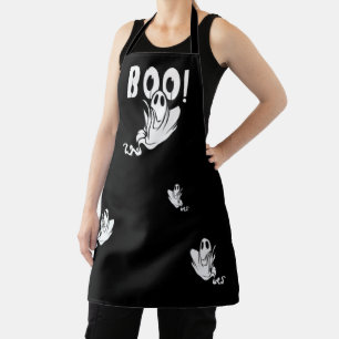 BOO! Friendly Ghosts Halloween Apron