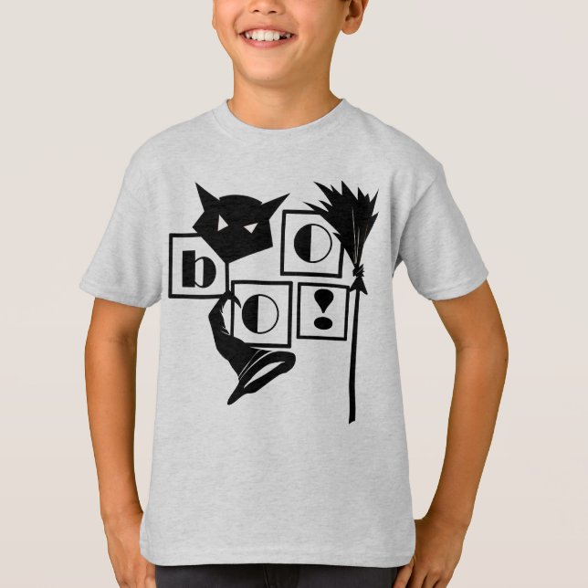 Boo! Fun Halloween  T-Shirt (Front)
