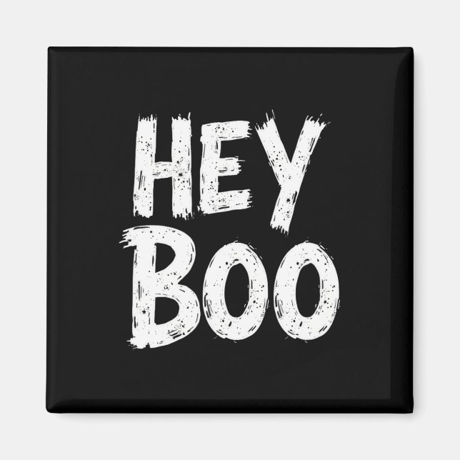 Boo Funny Halloween Ghost  Magnet (Front)