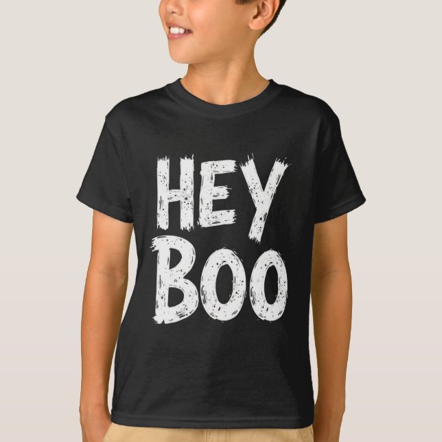 Boo Funny Halloween Ghost  T-Shirt (Front)