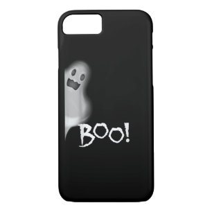 Boo! Funny Hiding Peekaboo Scary Halloween iPhone 8/7 Case