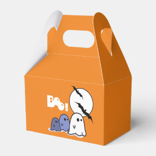 Boo! Funny Little Ghosts Halloween Treat Boxes