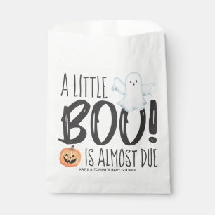 Boo Ghost Jack O'Lantern Halloween Baby Shower Favour Bags
