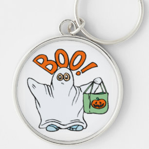 BOO ! GHOST KEY RING