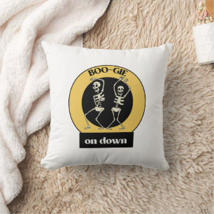 Boo-gie On Down Halloween Cushion