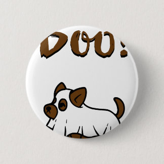 Boo Halloween 6 Cm Round Badge