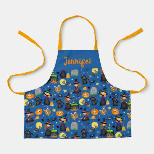 BOO! Halloween apron for kids