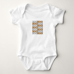 Boo halloween baby bodysuit