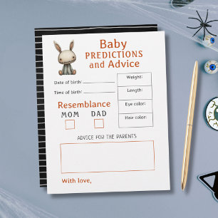 Boo Halloween Baby Shower Predictions & Advice