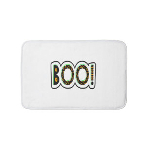BOO Halloween                          Bath Mat