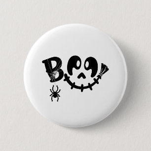 Boo - Halloween design 6 Cm Round Badge