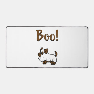 Boo Halloween                Desk Mat