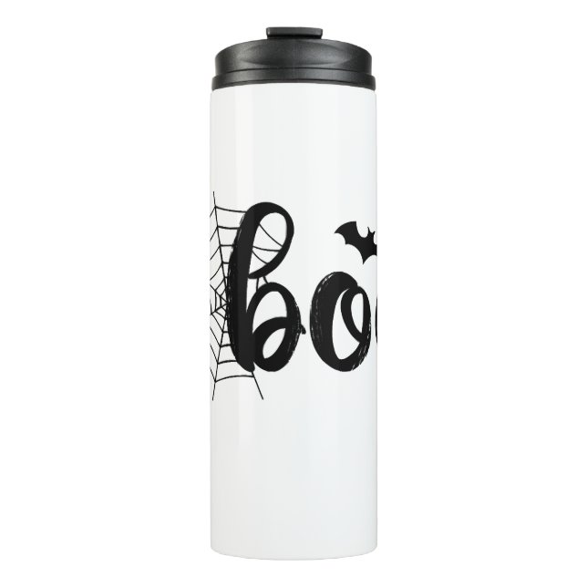 Boo Halloween Ghost Cute Halloween Family Matching Thermal Tumbler (Front)