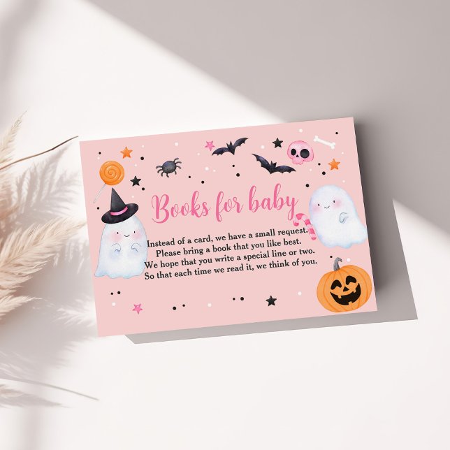 Boo Halloween Ghosts Books for Baby Enclosure Card (Creator Uploaded)
