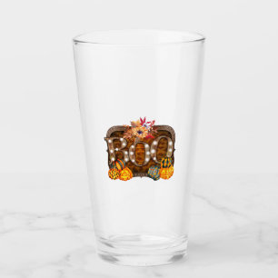 Boo Halloween       Glass